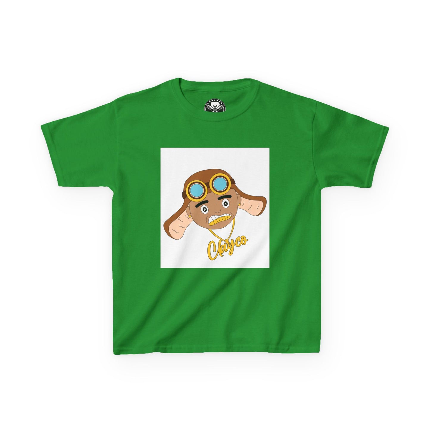 Kids Aviator T-Shirt with Fun Cartoon Design