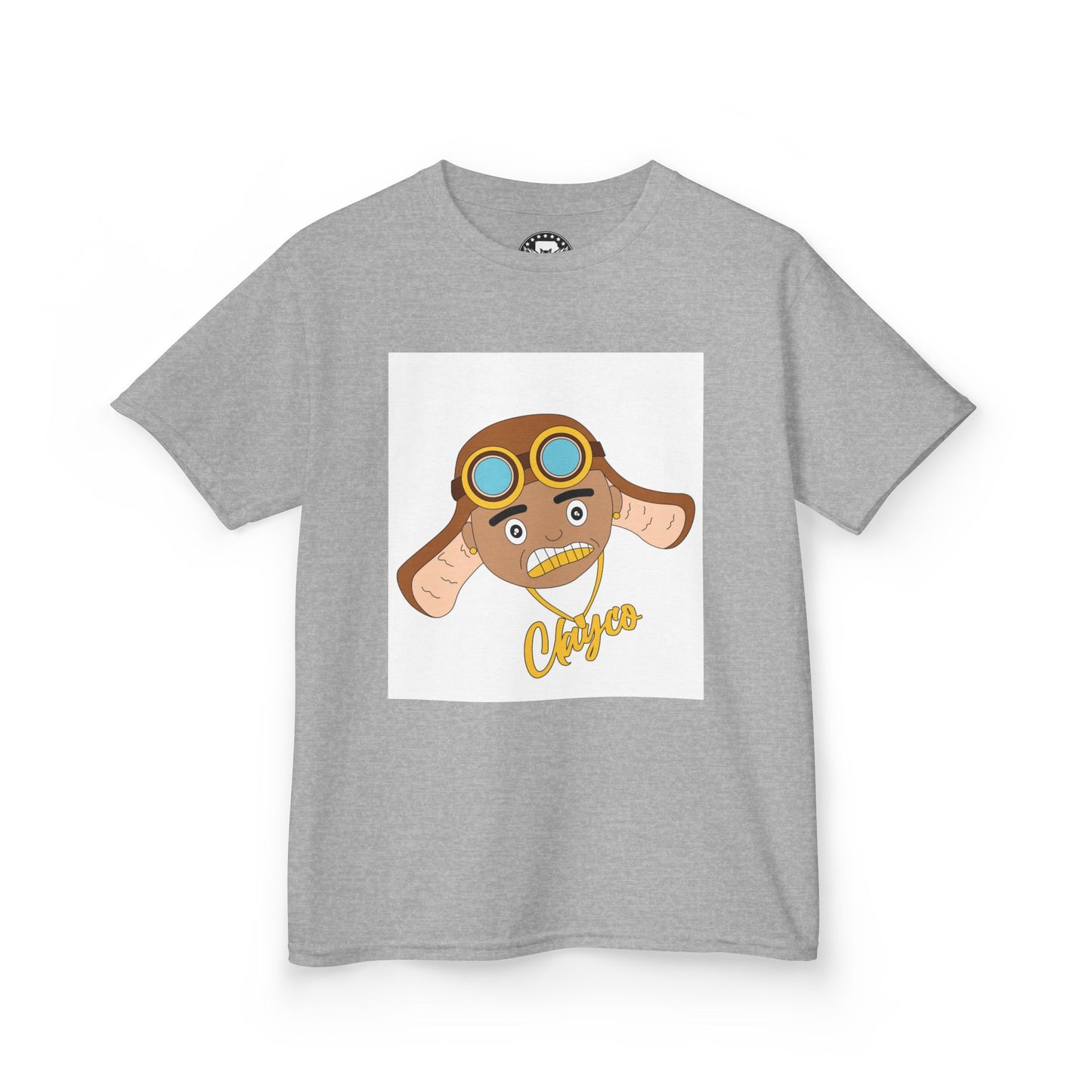 Kids Aviator T-Shirt with Fun Cartoon Design