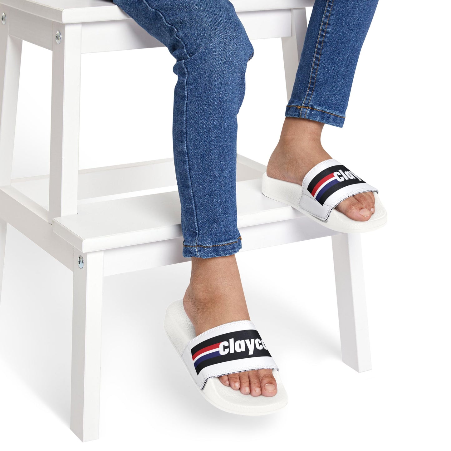 Youth Removable-Strap Sandals with Stylish Graphics
