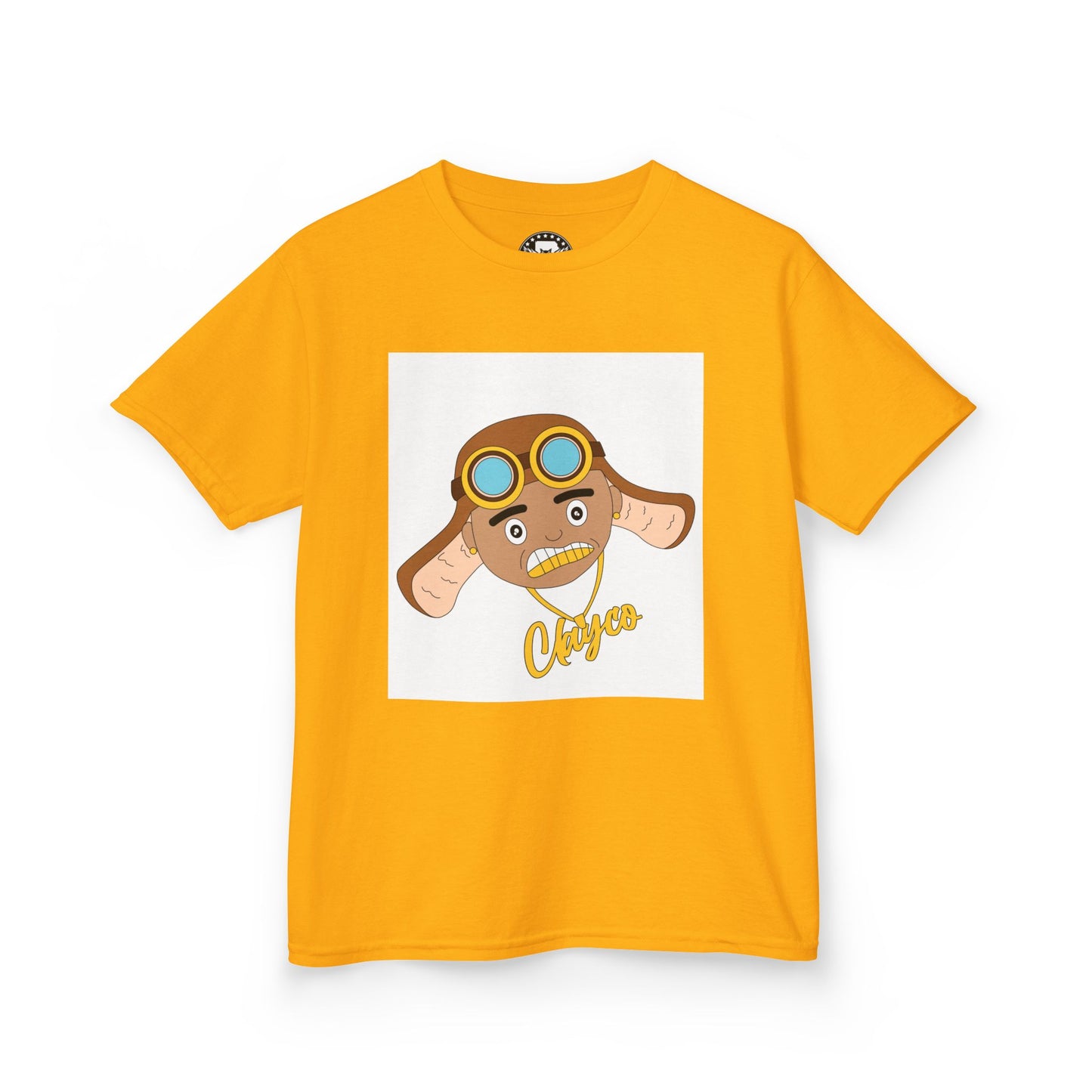 Kids Aviator T-Shirt with Fun Cartoon Design