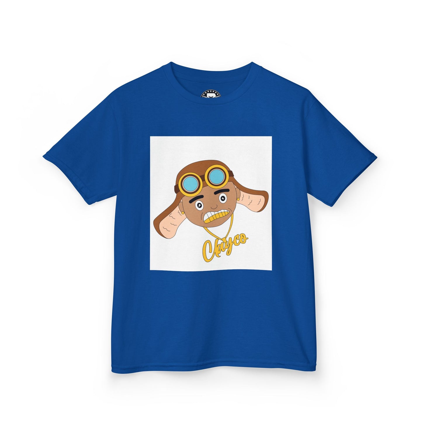 Kids Aviator T-Shirt with Fun Cartoon Design