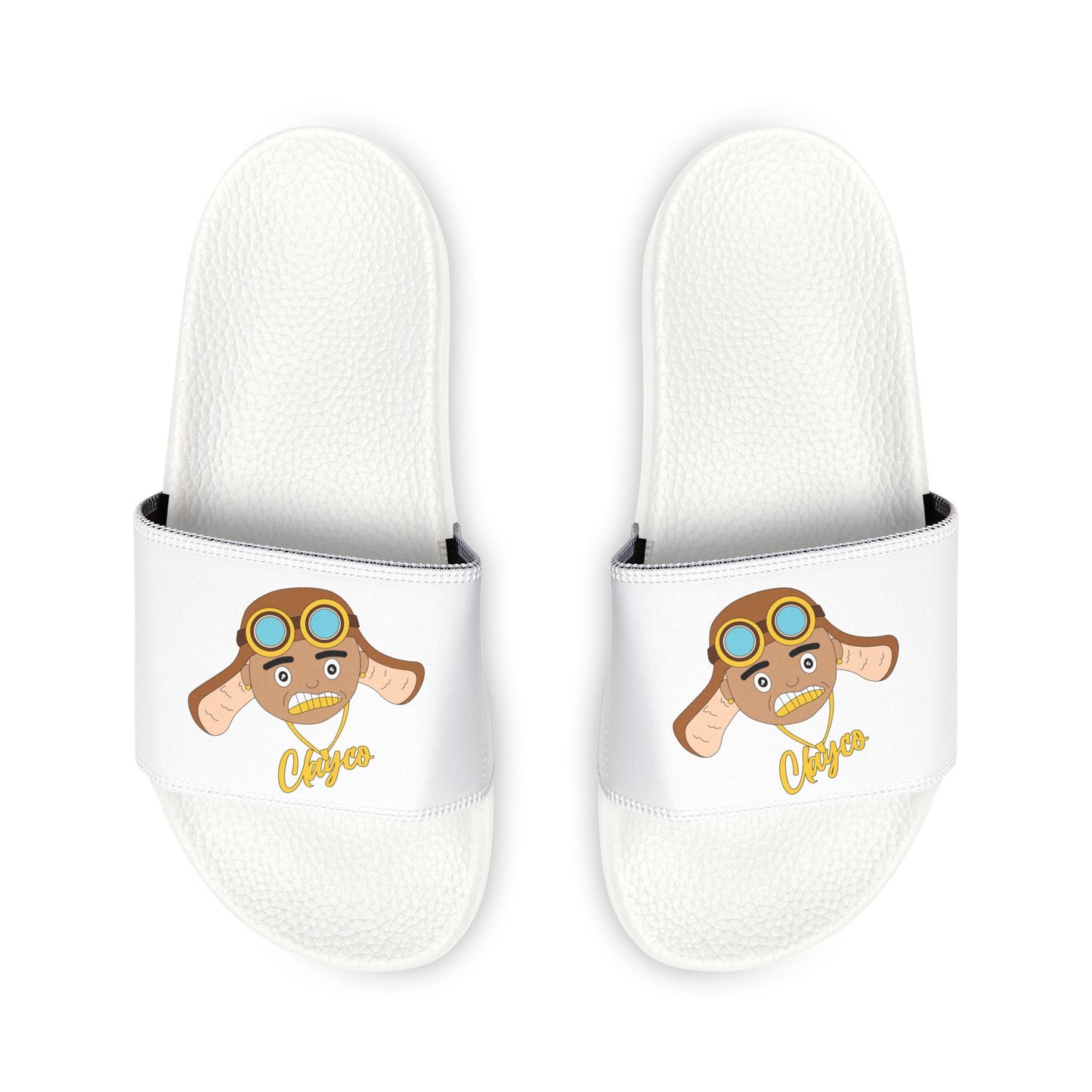 Youth Removable-Strap Fun Gingerbread Sandals - Perfect for Summer Adventures!