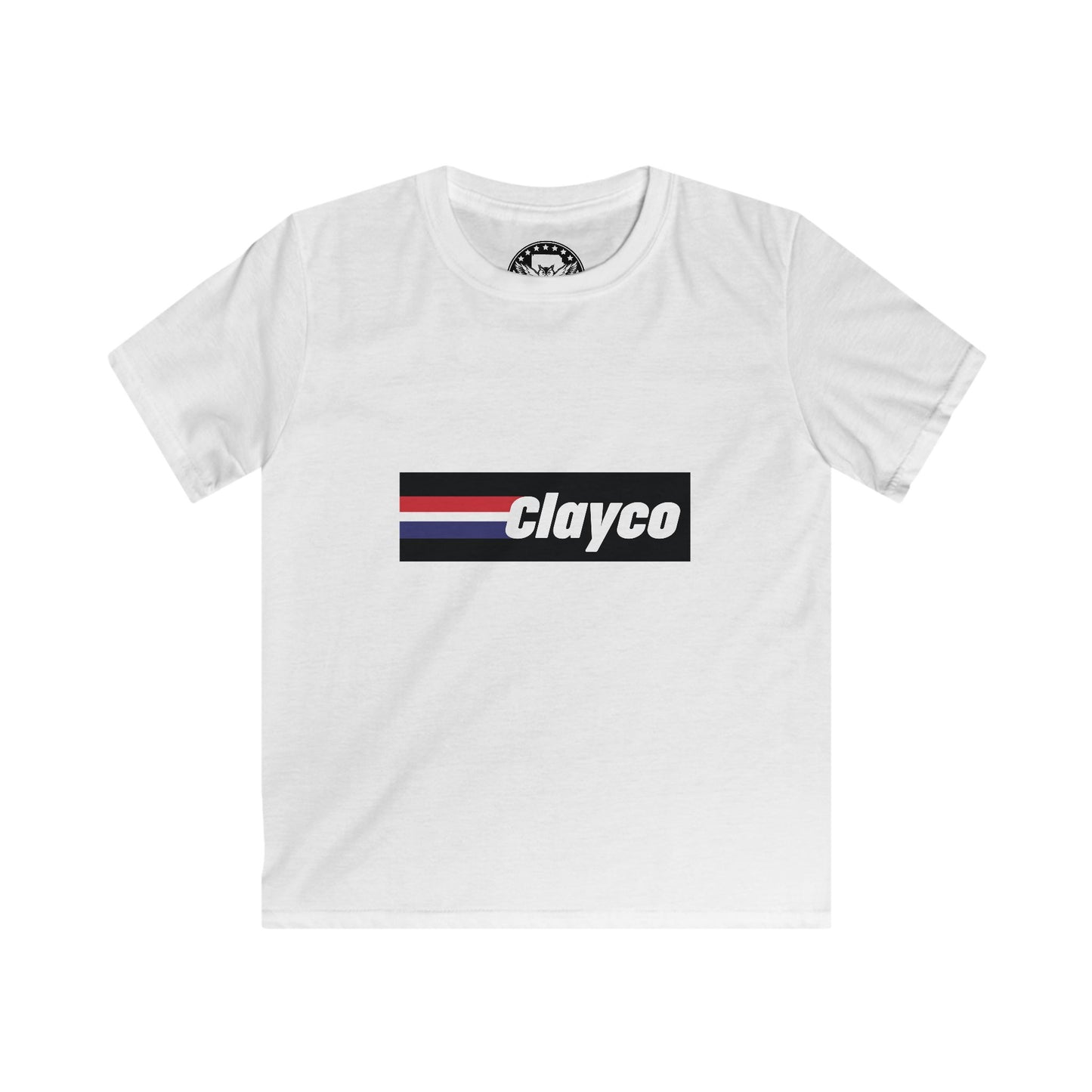 Stylish Kids Softstyle Tee with Clayco Design