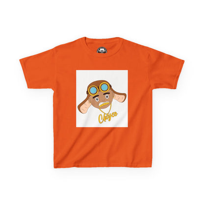 Kids Aviator T-Shirt with Fun Cartoon Design