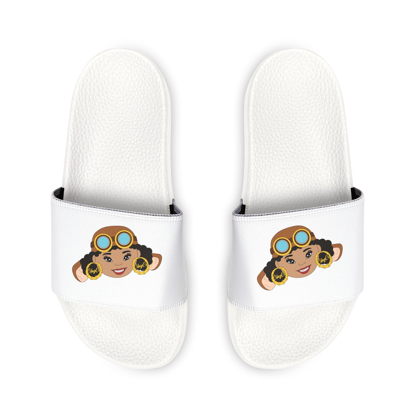 Youth Removable-Strap Sandals with Playful Cartoon Design