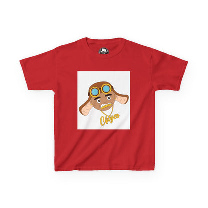 Kids Aviator T-Shirt with Fun Cartoon Design