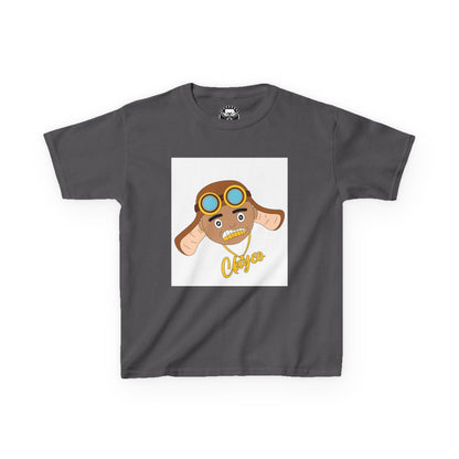 Kids Aviator T-Shirt with Fun Cartoon Design