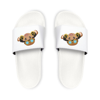 Youth Removable-Strap Sandals with Playful Cartoon Design