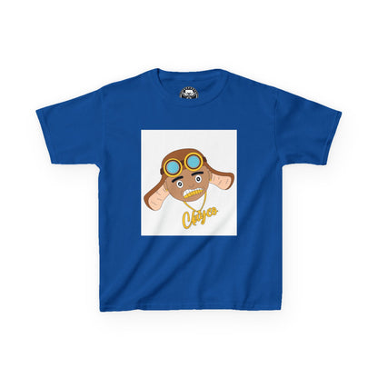 Kids Aviator T-Shirt with Fun Cartoon Design