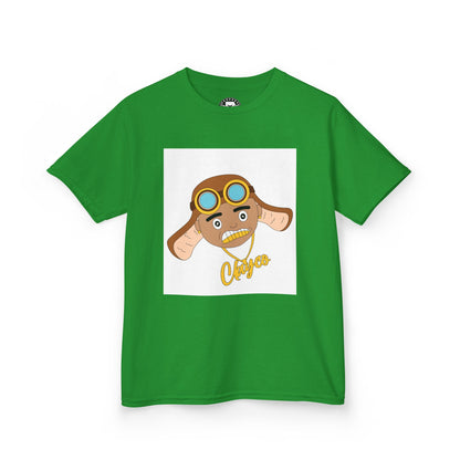 Kids Aviator T-Shirt with Fun Cartoon Design