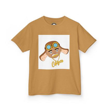 Kids Aviator T-Shirt with Fun Cartoon Design