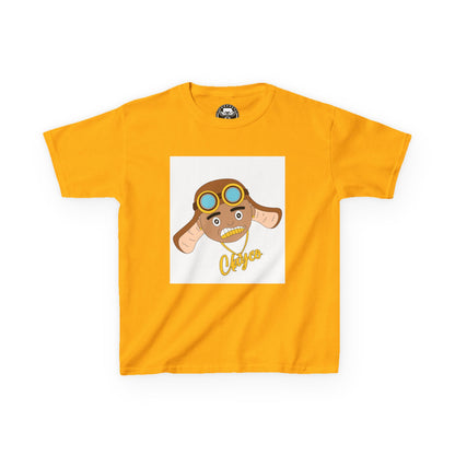 Kids Aviator T-Shirt with Fun Cartoon Design