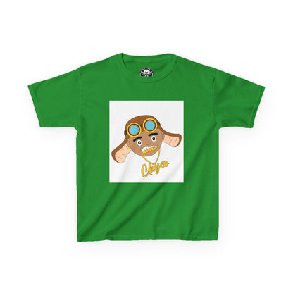 Kids Aviator T-Shirt with Fun Cartoon Design