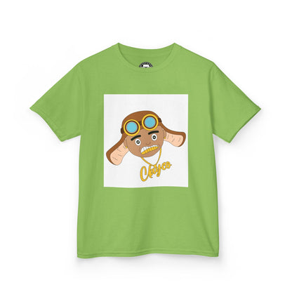 Kids Aviator T-Shirt with Fun Cartoon Design