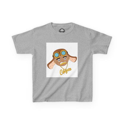 Kids Aviator T-Shirt with Fun Cartoon Design
