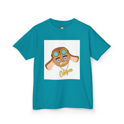 Kids Aviator T-Shirt with Fun Cartoon Design