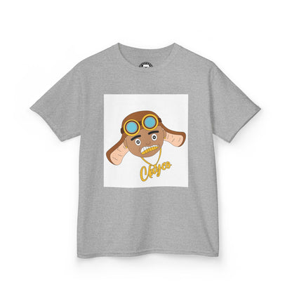 Kids Aviator T-Shirt with Fun Cartoon Design