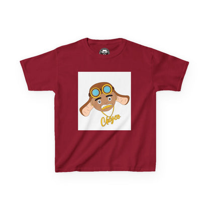 Kids Aviator T-Shirt with Fun Cartoon Design