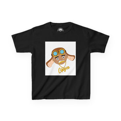 Kids Aviator T-Shirt with Fun Cartoon Design