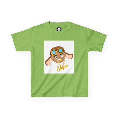Kids Aviator T-Shirt with Fun Cartoon Design