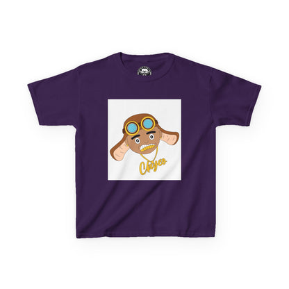 Kids Aviator T-Shirt with Fun Cartoon Design