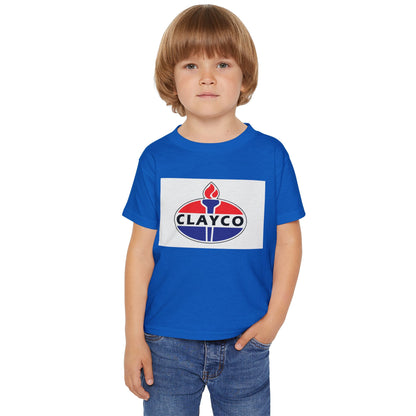 Clayco Logo Toddler T-Shirt - Fun and Comfortable Tee for Kids