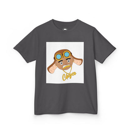 Kids Aviator T-Shirt with Fun Cartoon Design