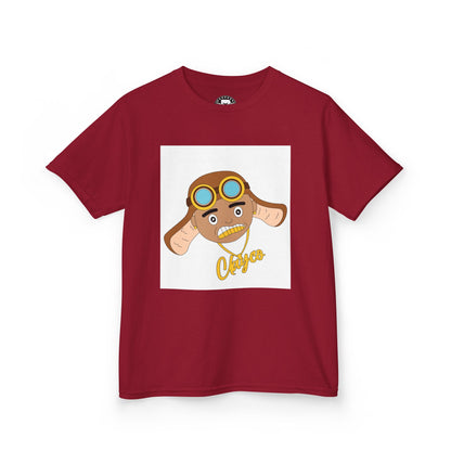 Kids Aviator T-Shirt with Fun Cartoon Design