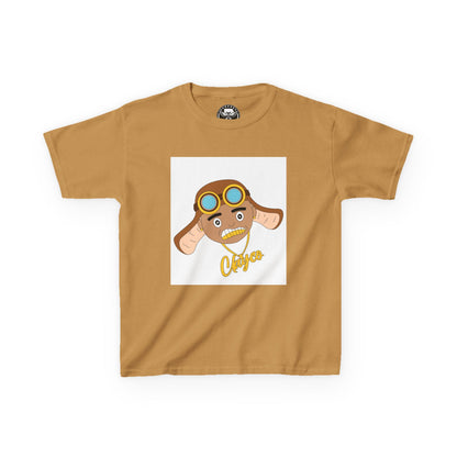 Kids Aviator T-Shirt with Fun Cartoon Design
