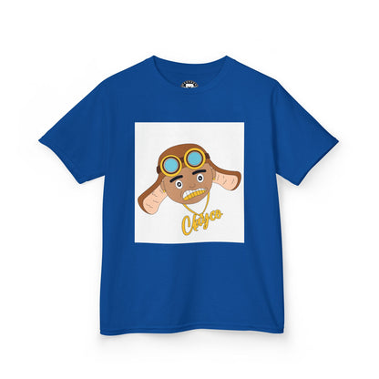 Kids Aviator T-Shirt with Fun Cartoon Design