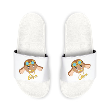 Youth Removable-Strap Fun Gingerbread Sandals - Perfect for Summer Adventures!