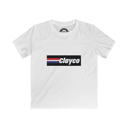 Stylish Kids Softstyle Tee with Clayco Design