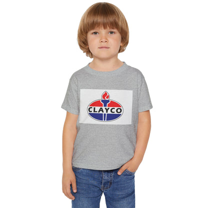Clayco Logo Toddler T-Shirt - Fun and Comfortable Tee for Kids