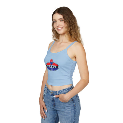 CLAYCO Women's Spaghetti Strap Tank Top - Stylish Summer Essential