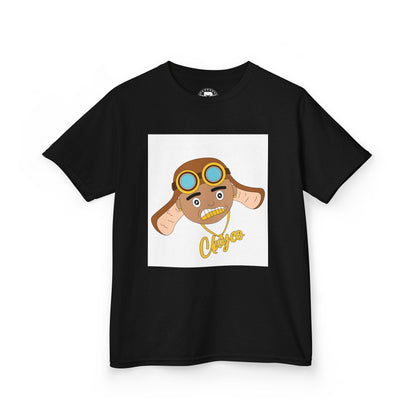 Kids Aviator T-Shirt with Fun Cartoon Design